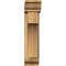 Ekena Millwork Westlake Traditional Rough Sawn Bracket w/ Offset Brace, Western Red Cedar, 6"W x 18"D x 26"H BKT0604X18X26WTL01RWR - alternate 2